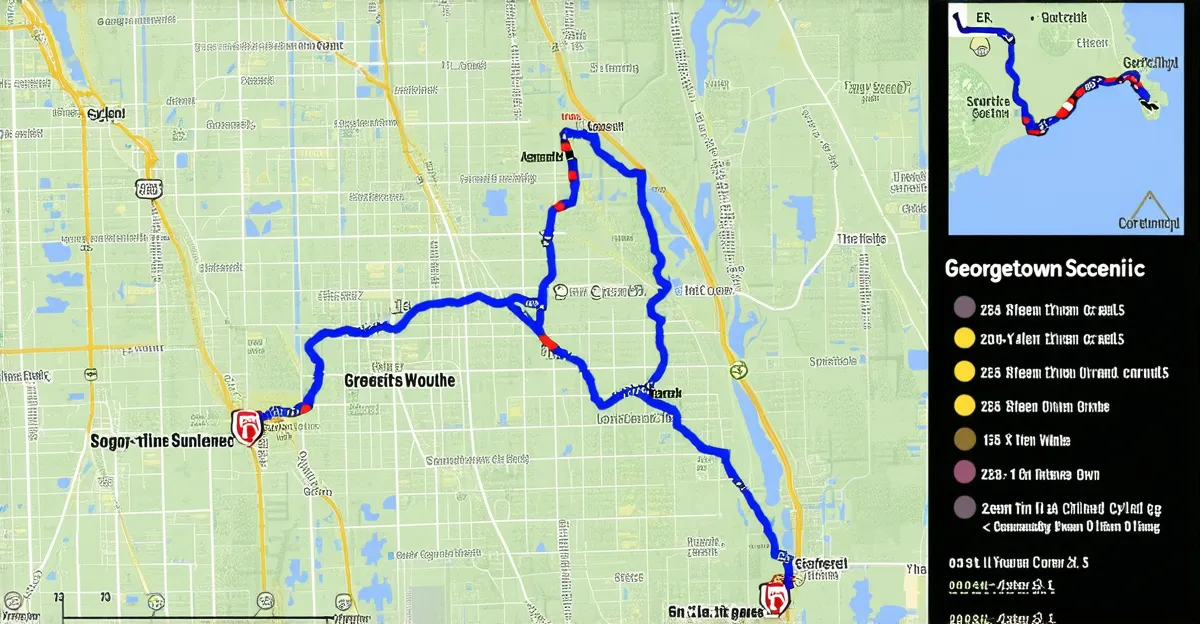 Georgetown Scenic Cycling Routes 2025: Explore the City