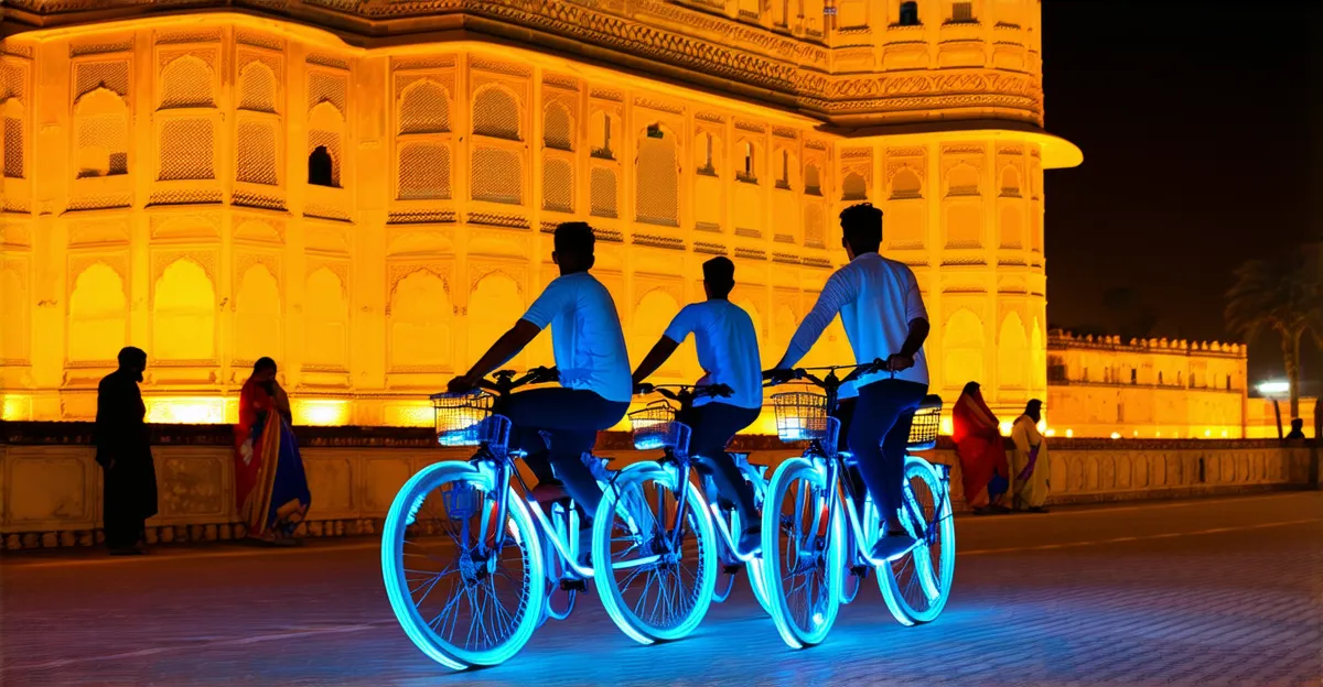 Jaipur Night Cycling Tours 2025: Explore the Pink City