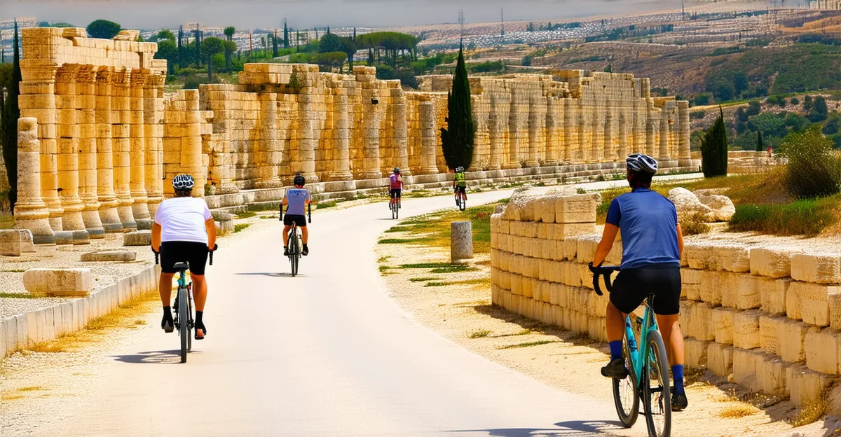 Jerash Seasonal Cycling Tours 2025: Explore Ancient Ruins