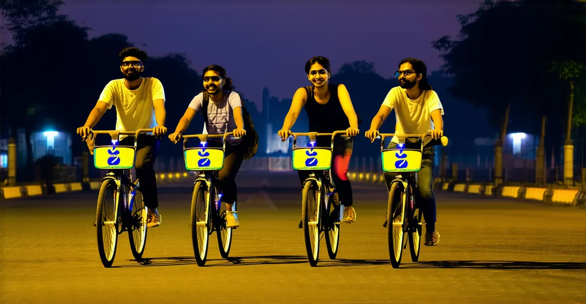 Lucknow Night Cycling Tours 2025: A Magical Experience