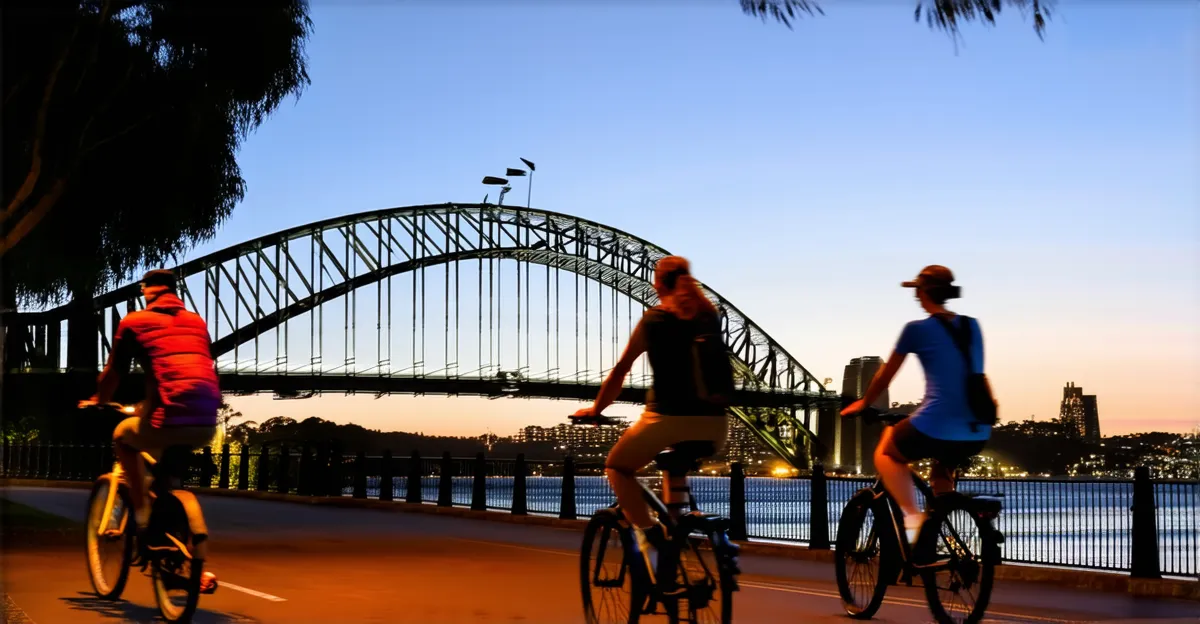 Sydney Night Cycling Tours 2025: Explore the City